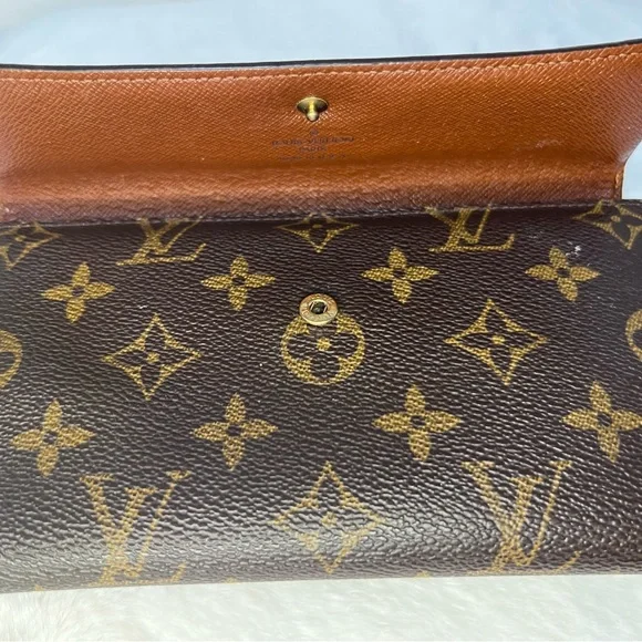 Louis Vuitton Classic Monogram Canvas Continental Wallet